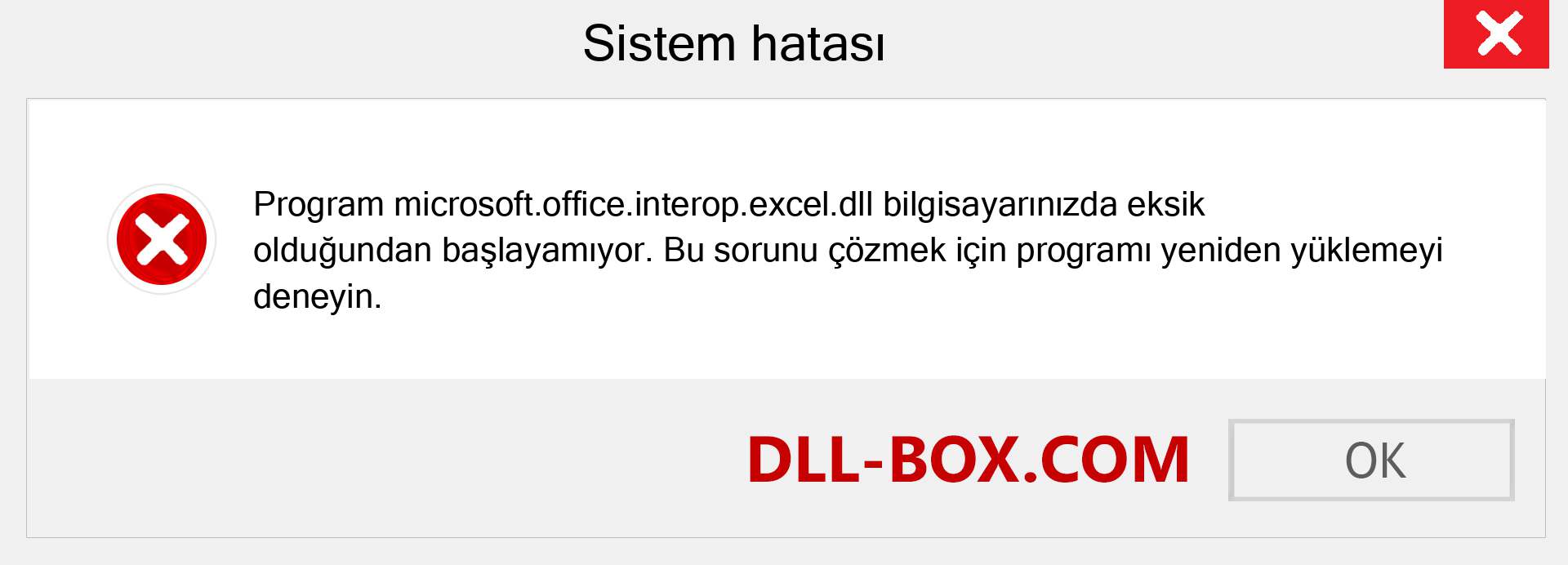 microsoft.office.interop.excel.dll dosyası eksik mi? Windows 7, 8, 10 için İndirin - Windows'ta microsoft.office.interop.excel dll Eksik Hatasını Düzeltin, fotoğraflar, resimler